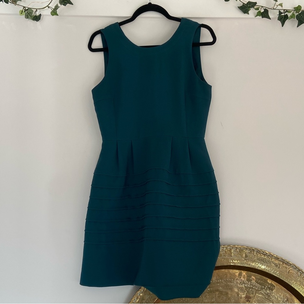 Beautiful Teal Business Casual Madewell Dress